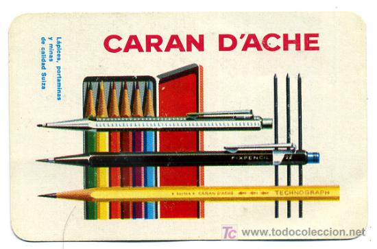 Collezionismo Calendari: CALENDARIO FOURNIER , CARAN DACHE , BOLIGRAFOS Y LAPICES , 1964  , CAL2432