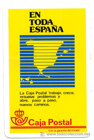 Coleccionismo calendarios: CALENDARIO FOURNIER , CAJA POSTAL , 1987  , CAL2437