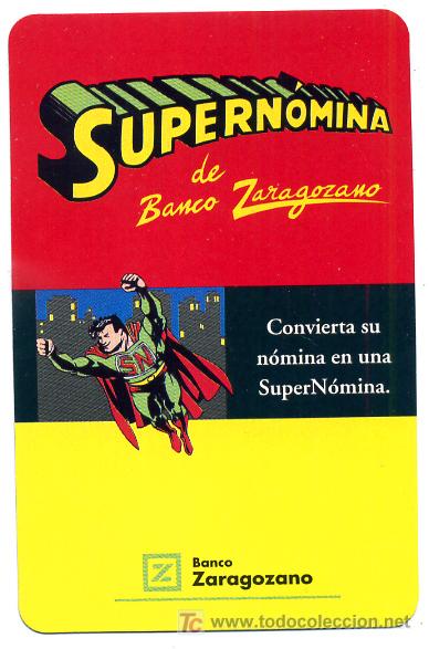 Coleccionismo calendarios: CALENDARIO FOURNIER , BANCO ZARAGOZANO ,SUPERNOMINA , 1999  , CAL2461