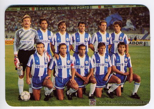 Coleccionismo calendarios: CALENDARIO FUTBOL , FUTBOL CLUB DE PORTO, OPORTO PORTUGAL , 1989 , CAL2547