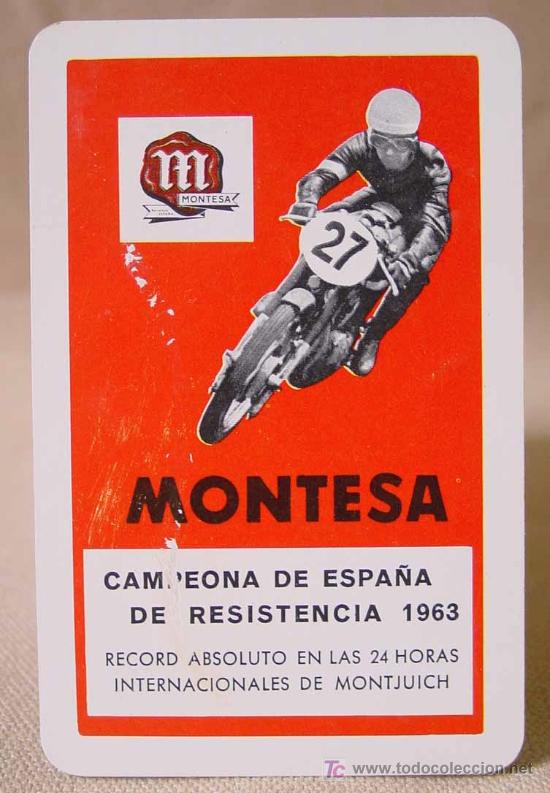 Coleccionismo Calendarios: CALENDARIO FOURNIER MONTESA 1963