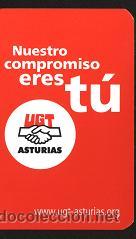 Colecionismo Calend&aacute;rios: calendario tema sindicatos o pol&iacute;ticos - UGT 2008
