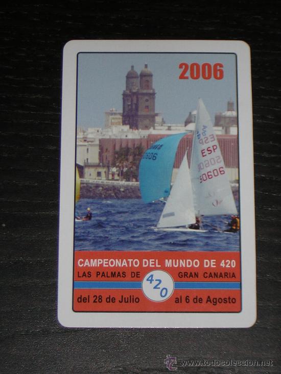 Coleccionismo calendarios: 2006 - CALENDARIO H. FOURNIER - CLUB NAUTICO GRAN CANARIA