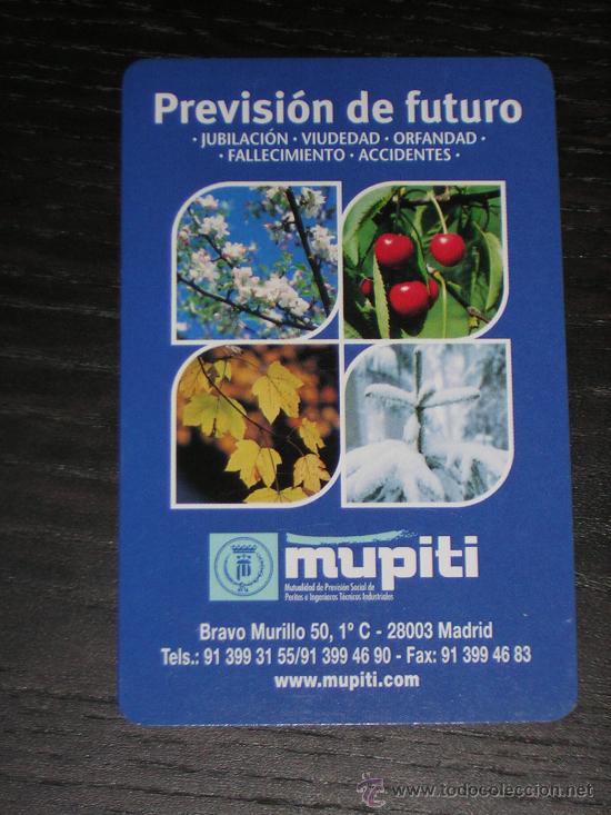 Collectables Calendars: 2006 - CALENDARIO H. FOURNIER - MUPITI MUTUA