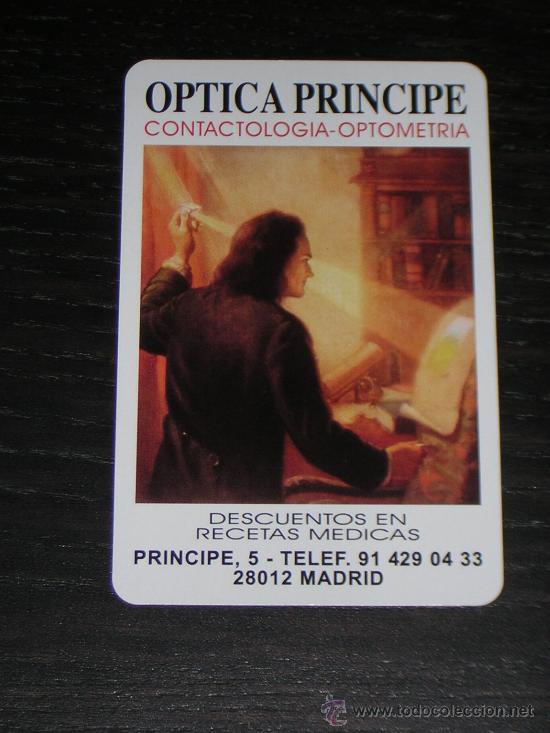 Coleccionismo calendarios: 2004 - CALENDARIO H. FOURNIER - OPTICA PRINCIPE