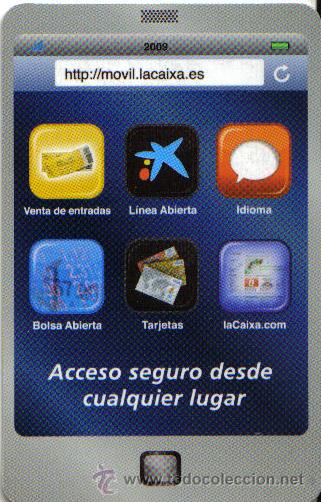 Colecionismo Calend&aacute;rios: Calendario Bolsillo La Caixa 2009 Calendrier Kalender Kalendar