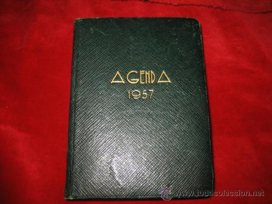Coleccionismo calendarios: AGENDA 1957 SERVICIO GEOGRAFICO DEL EJERCITO - Foto 1