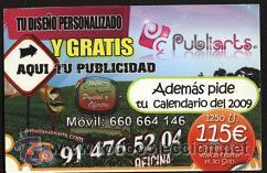 calendario publicitario 2009