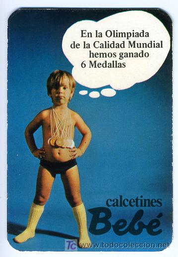 Collezionismo Calendari: CALENDARIO  CALCETINES BEBE  , 1974 , CAL2652