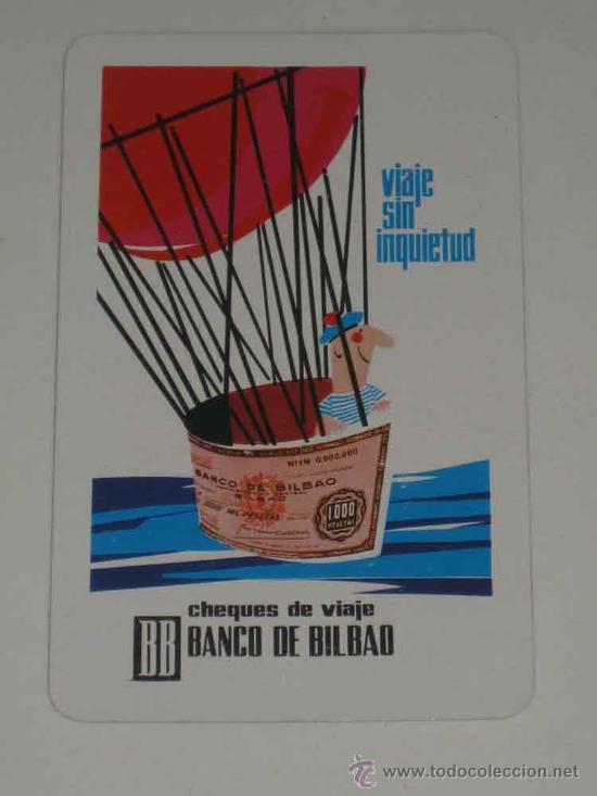 Collectables Calendars: CALENDARIO DE FOURNIER DEL BANCO DE BILBAO - A&ntilde;o 1966.