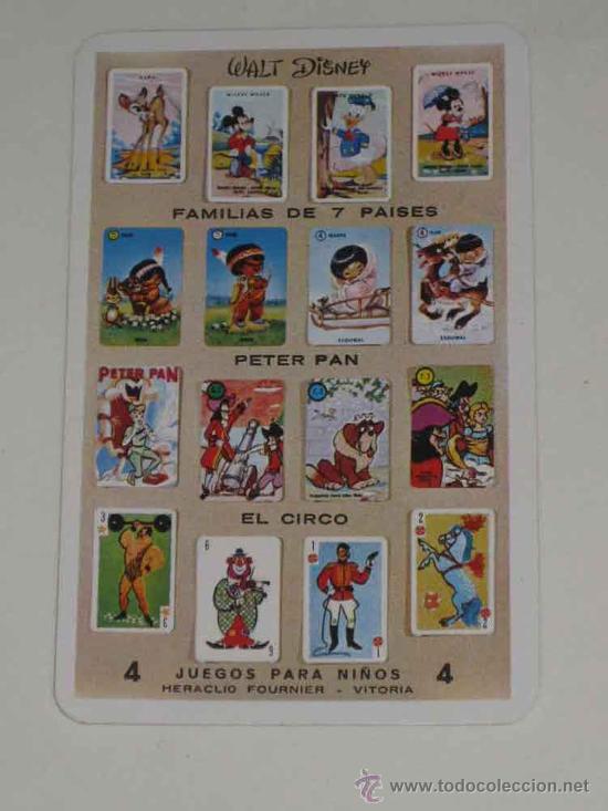 Collezionismo Calendari: CALENDARIO DE FOURNIER DE WALT DISNEY - A&ntilde;o 1966.