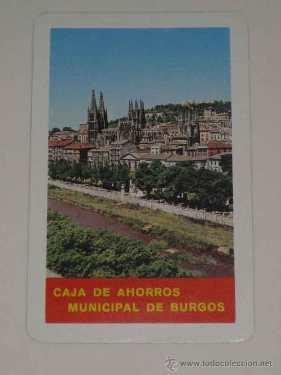 Collectables Calendars: CALENDARIO DE FOURNIER CAJA DE AHORROS MUNICIPAL DE BURGOS - A&ntilde;o 1967
