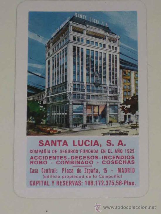 Collezionismo Calendari: CALENDARIO FOURNIER SANTA LUCIA - 1969