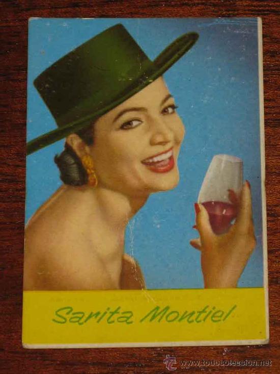 Collectables Calendars: CALENDARIO DE BOLSILLO 1963 SARITA MONTIEL PUBLICIDAD CARLOS LOBO, ALMANAQUES, LIGAS DE FUTBOL, CHRI