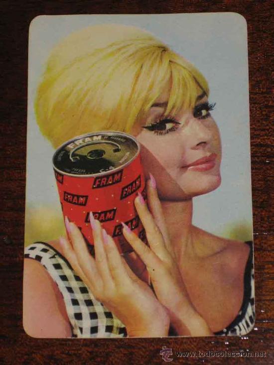 Colecionismo Calend&aacute;rios: CALENDARIO DE BOLSILLO 1963 PUBLICIDAD FRAM - KLEIN