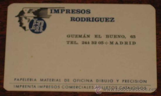 Collezionismo Calendari: CALENDARIO  1964 CON PUBLICIDAD DE IMPRESOS RODRIGUEZ DE MADRID
