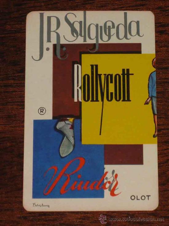 Collectables Calendars: CALENDARIO  1964 CON PUBLICIDAD DE J.R. SALGUEDA FABRICA DE GENEROS DE PUNTO EN OLOT