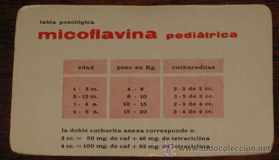 Collectionnisme Calendriers: CALENDARIO  1964 CON PUBLICIDAD DE MICOFLAVINA PEDIATRICA