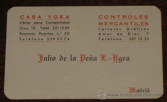 Collectables Calendars: CALENDARIO  1966 CON PUBLICIDAD DE CASA YGEA