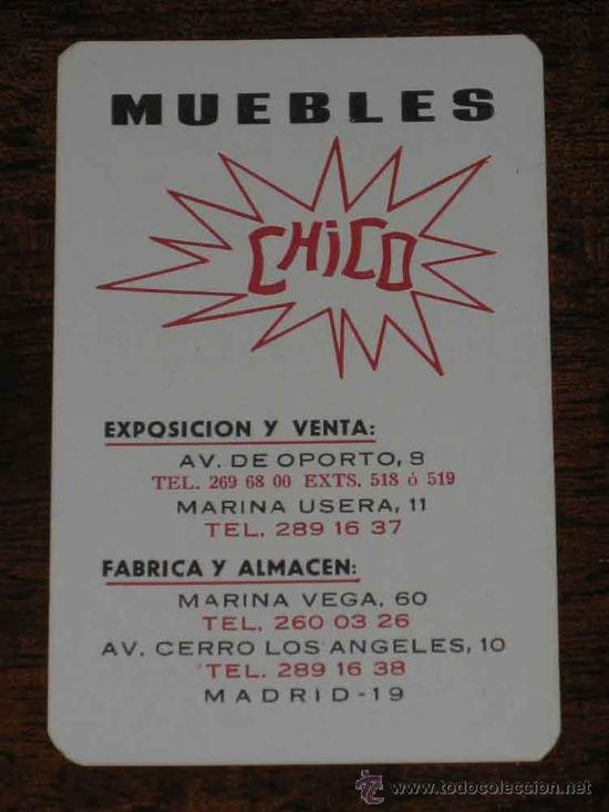 Collezionismo Calendari: CALENDARIO 1969 - PUBLICIDAD MUEBLES CHICO