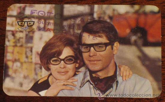 Colecionismo Calend&aacute;rios: CALENDARIO 1969 - PUBLICIDAD GAFAS BARBUDO