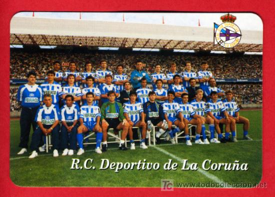 Sammeln von Kalendern: CALENDARIO FUTBOL DEPORTIVO DE LA CORU&Ntilde;A , 1996 ,CAL2725