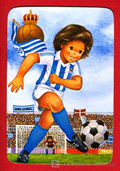 Coleccionismo Calendarios: CALENDARIO FUTBOL  REAL SOCIEDAD  , 1983    ,CAL2757