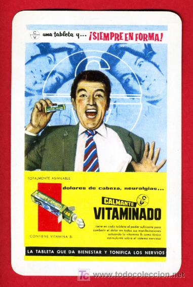 Collezionismo Calendari: CALENDARIO FOURNIER ,  CALMANTE VITAMINADO  ,  1965   ,CAL2912