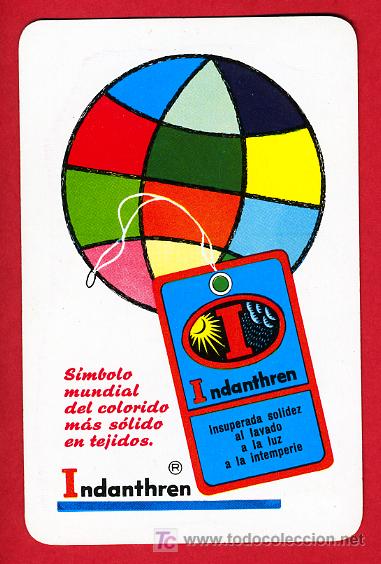Collezionismo Calendari: CALENDARIO FOURNIER , INDANTHEN , 1965  , CAL2931