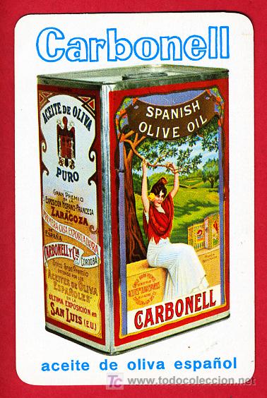 Collezionismo Calendari: CALENDARIO FOURNIER ,  ACEITE DE OLIVA CARBONELL  , 1965  , CAL2933
