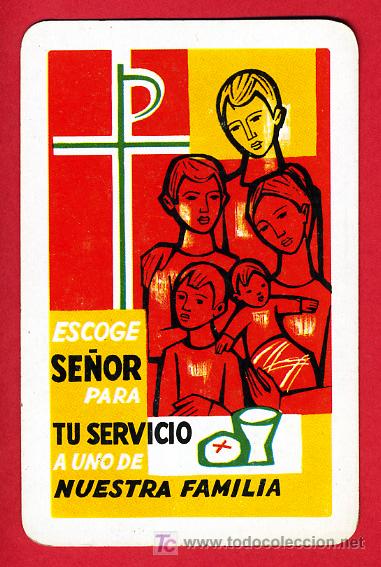 Collezionismo Calendari: CALENDARIO FOURNIER ,  RELIGIOSO , ESCOGE SE&Ntilde;OR..  , 1965  , CAL2934