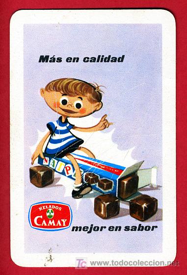 Collezionismo Calendari: CALENDARIO FOURNIER , HELADOS CAMAY  , 1963  , CAL2955