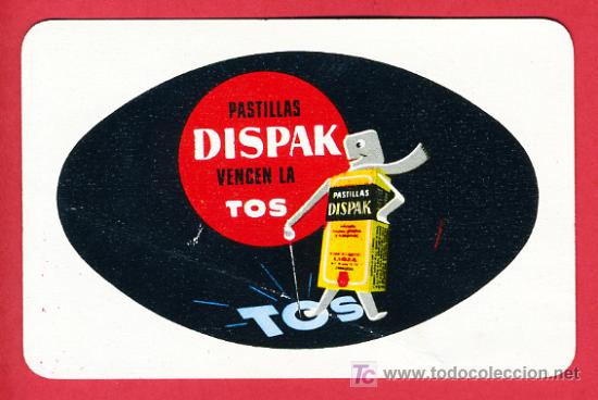 Collezionismo Calendari: CALENDARIO FOURNIER , PASTILLAS DISPAK  , 1963  , CAL2958
