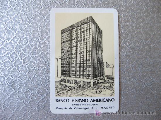 Coleccionismo Calendarios: CALENDARIO FOURNIER BANCO HISPANO AMERICANO 1980