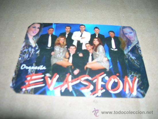 Coleccionismo calendarios: Calendario Orquesta Evasion, a&ntilde;o 2008.