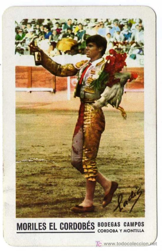 Coleccionismo Calendarios: CALENDARIO - MANUEL BENITEZ - EL CORDOBES(TORERO) - BODEGAS CAMPOS (CORDOBA) - H FOURNIER - A&Ntilde;O-1965