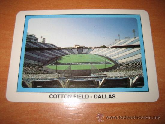 Sammeln von Kalendern: CAMPO DE FUTBOL COTTON FIELD-DALLAS  MUNDIAL DE FUTBOL 1994
