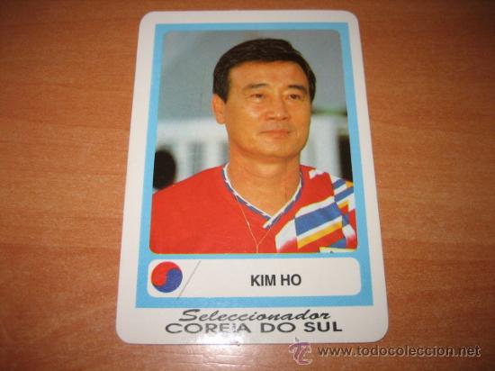 Sammeln von Kalendern: KIM HO SELECCIONADOR COREIA DO SUL    MUNDIAL FUTBOL USA 94