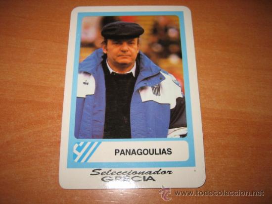 Sammeln von Kalendern: PANAGOULIAS SELECCIONADOR DE GRECIA  MUNDIAL FUTBOL USA 94