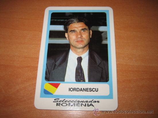 Sammeln von Kalendern: IORDANESCU SELECCIONADOR ROMENIA   MUNDIAL FUTBOL USA 94