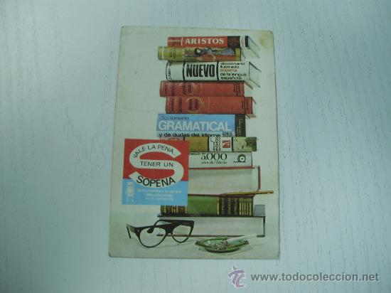 Coleccionismo Calendarios: CALENDARIO EDITORIAL RAMON SOPENA - A&Ntilde;O 1.971