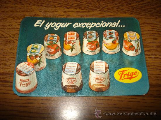 Coleccionismo calendarios: Calendario = YOGURES  = 1972 . - Foto 1