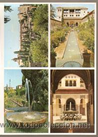 Coleccionismo Calendarios: GRANADA 4 calendarios de 1978 Oscarcolor en hoja sin cortar-Vell i Bell