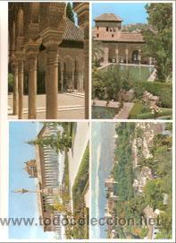 Coleccionismo Calendarios: GRANADA 4 calendarios de 1983 Oscarcolor en hoja sin cortar-Vell i Bell