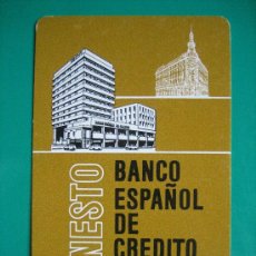 Coleccionismo Calendarios: CALENDARIO FOURNIER, BANCO ESPAÑOL DE CREDITO, DE 1986