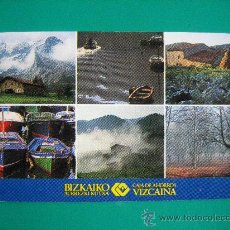 Coleccionismo Calendarios: CALENDARIO FOURNIER 1989, CAJA DE AHORROS VIZCAINA