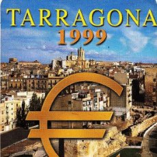 Coleccionismo Calendarios: CALENDARIO BOLSILLO.- TARRAGONA Y EL EURO.- AÑO 1999 .- TGN. Lote 16876835