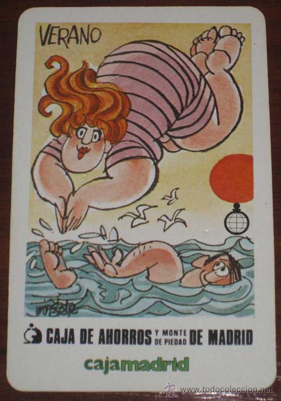 Collezionismo Calendari: ANTIGUO CALENDARIO DE BOLSILLO - H. FOURNIER - CON PUBLICIDAD DE CAJA DE AHORROS Y MONTE DE PIEDAD D