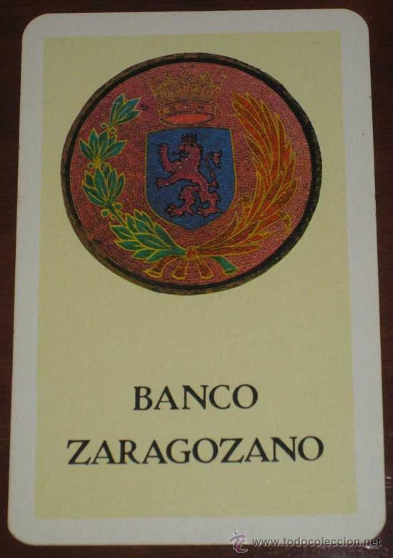 Collectionnisme Calendriers: ANTIGUO CALENDARIO DE BOLSILLO - H. FOURNIER - CON PUBLICIDAD DEL BANCO ZARAGOZANO - A&Ntilde;O 1977.