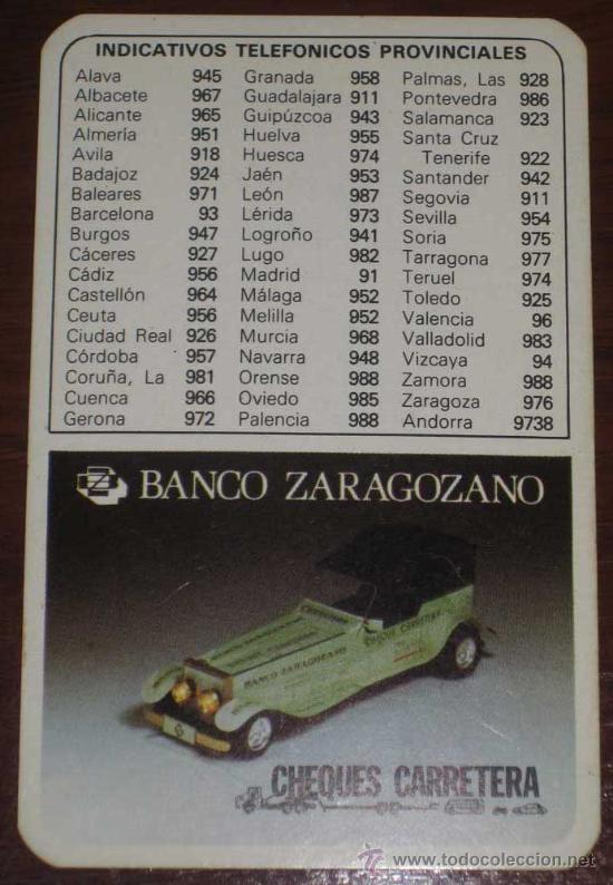 Collectionnisme Calendriers: ANTIGUO CALENDARIO DE BOLSILLO - H. FOURNIER - CON PUBLICIDAD DEL BANCO ZARAGOZANO - POR EL REVERSO